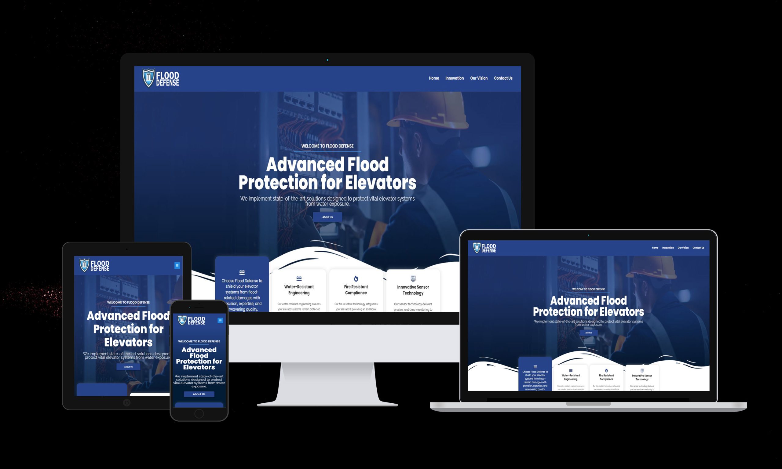 Website Display - Flood Defense
