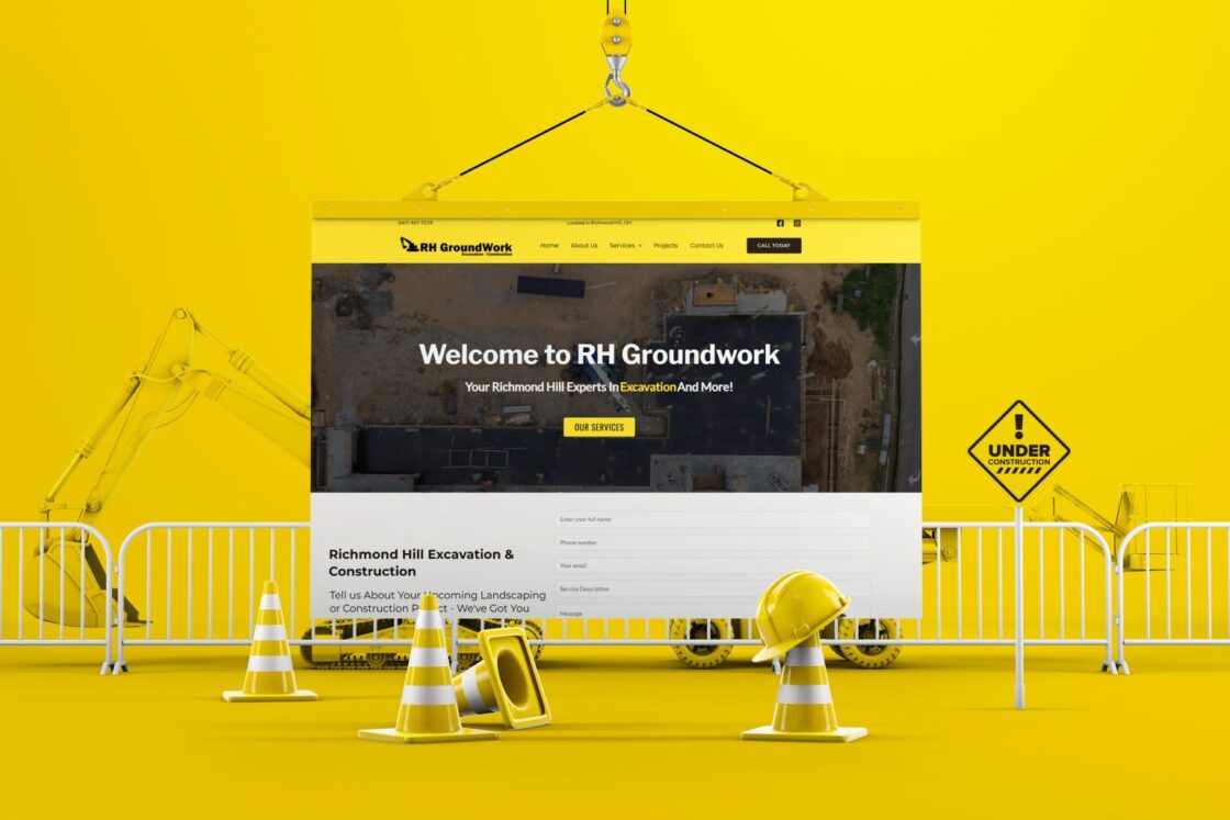 Landscaping & Snow Removal Website Design