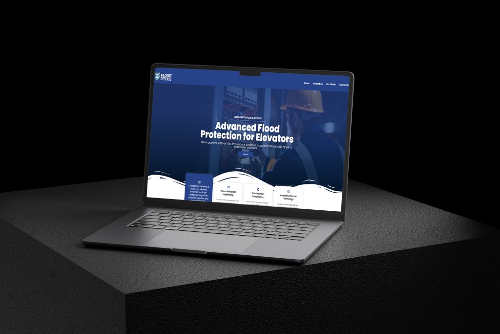 Website Builder Laptop Mockup