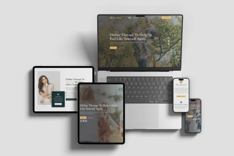 Vaughan Psychotherapy Clinic Website Design